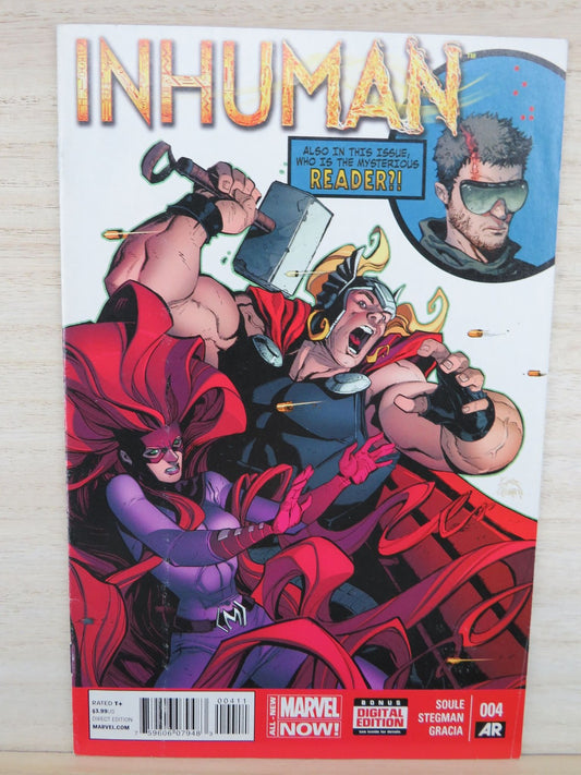 Inhuman #4 Oct 2014 - Marvel Comic