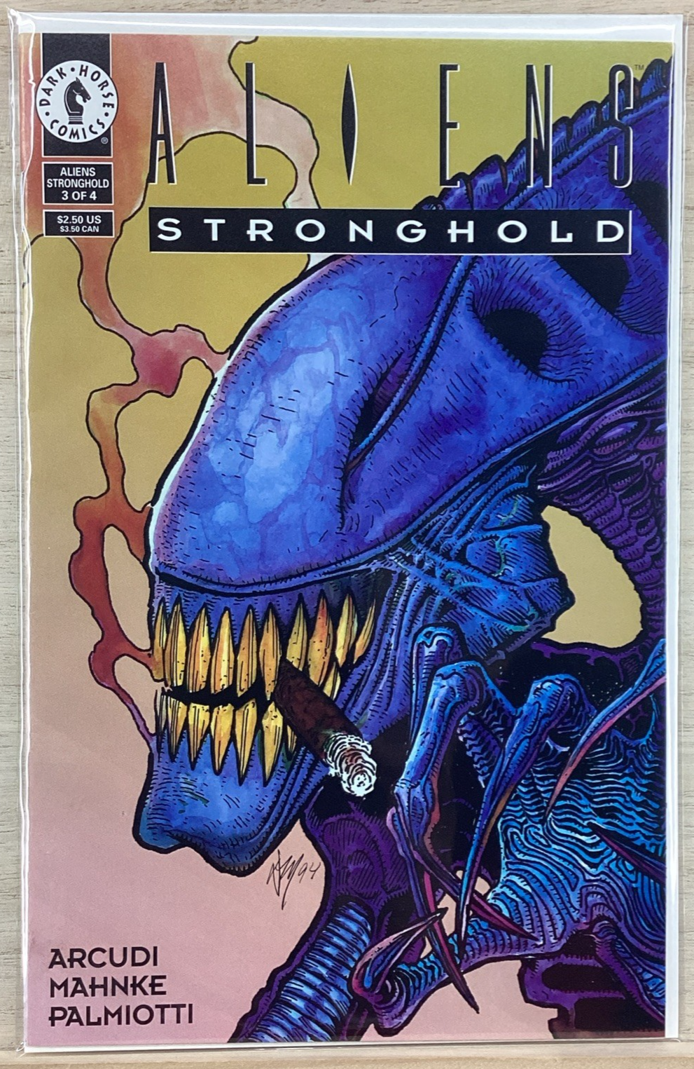 ALIENS STRONGHOLD #3 of 4 - DARK HORSE COMIC - 1994