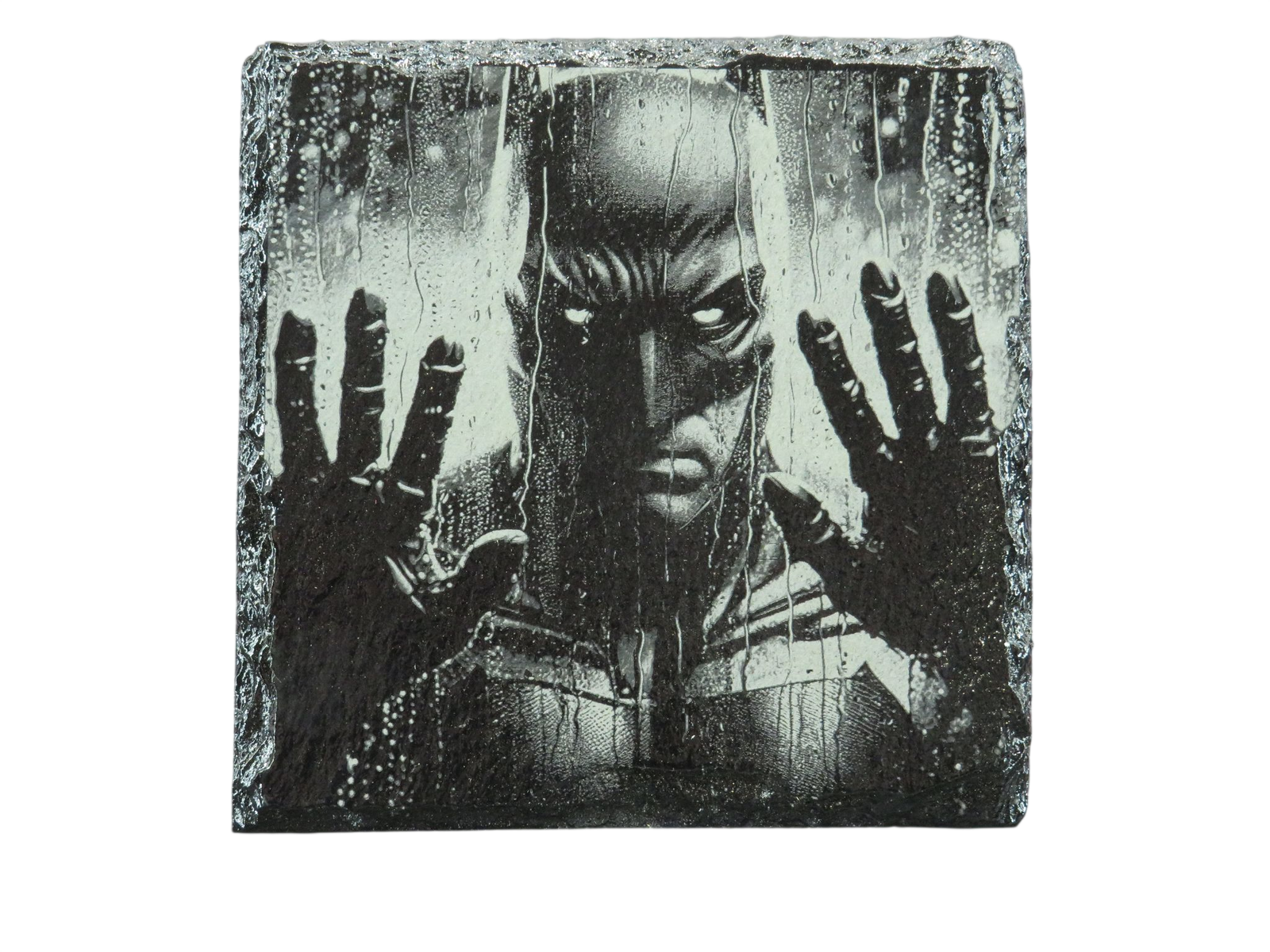 Laser Engraved Slate Coaster - DC8