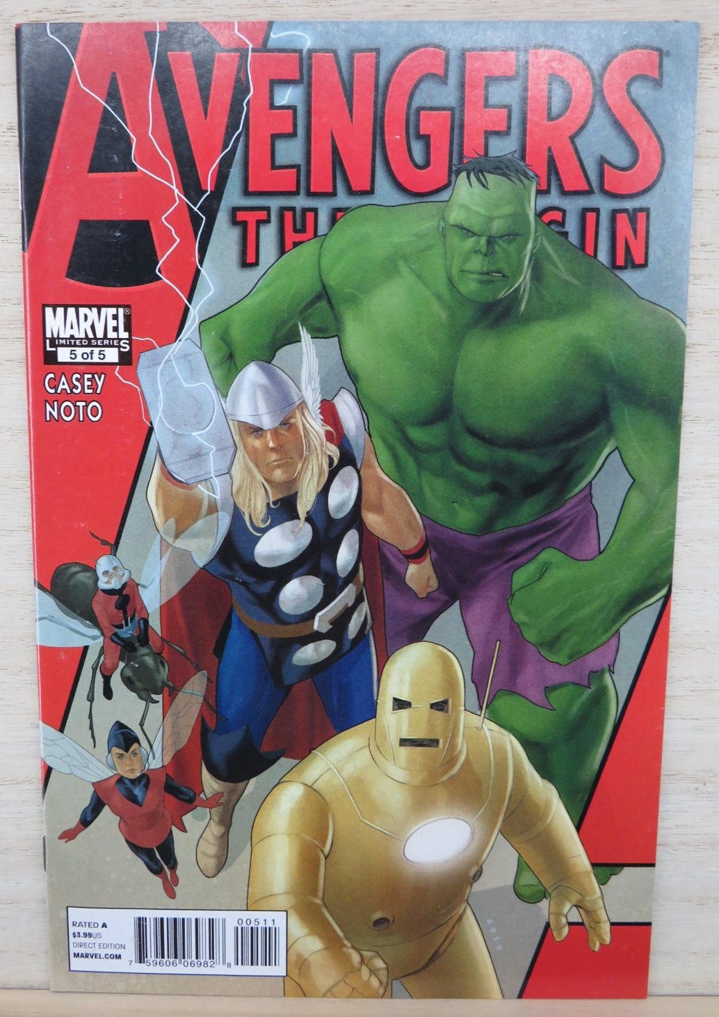Avengers: The Origin #5 of 5 - Marvel Comic