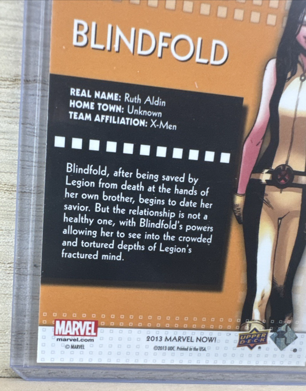 2013 Upper Deck Marvel Now SILVER - #15 Blindfold