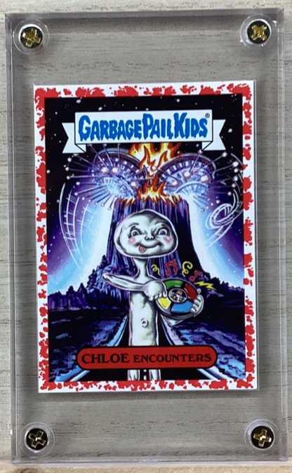 2018 Topps Garbage Pail Kids - Chloe Encounters - Red 15/75