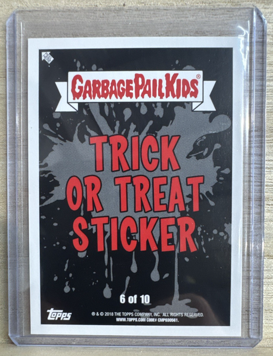 2018 Topps Garbage Pail Kids - Trick or Treat Sticker 6 of 10