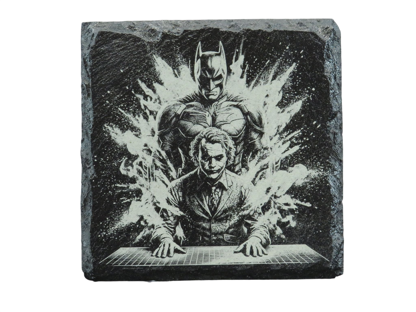 Laser Engraved Slate Coaster - DC18