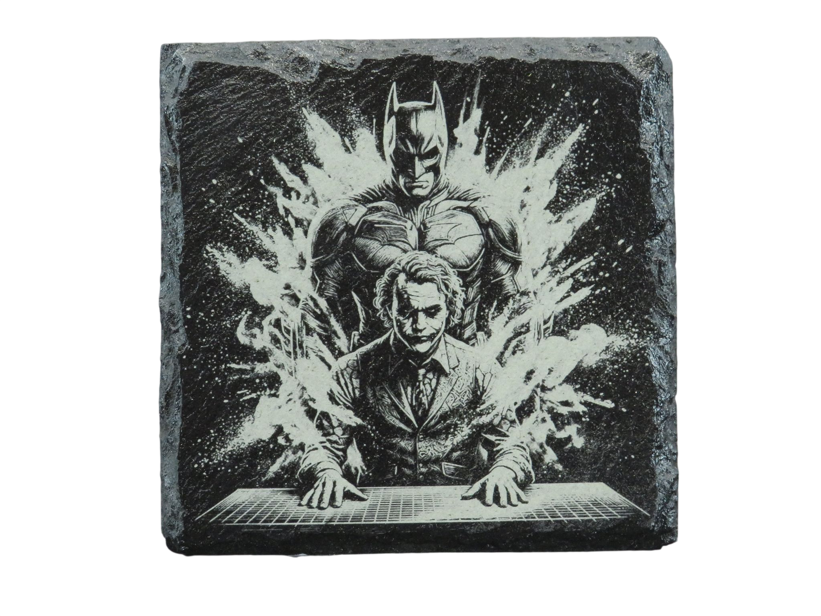 Laser Engraved Slate Coaster - DC18
