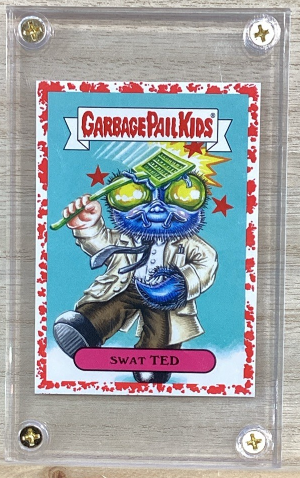 2018 Topps Garbage Pail Kids - Swat Ted - Red 60/75