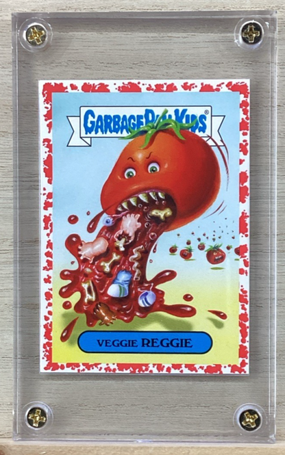 2018 Topps Garbage Pail Kids - Veggie Reggie - Red 14/75