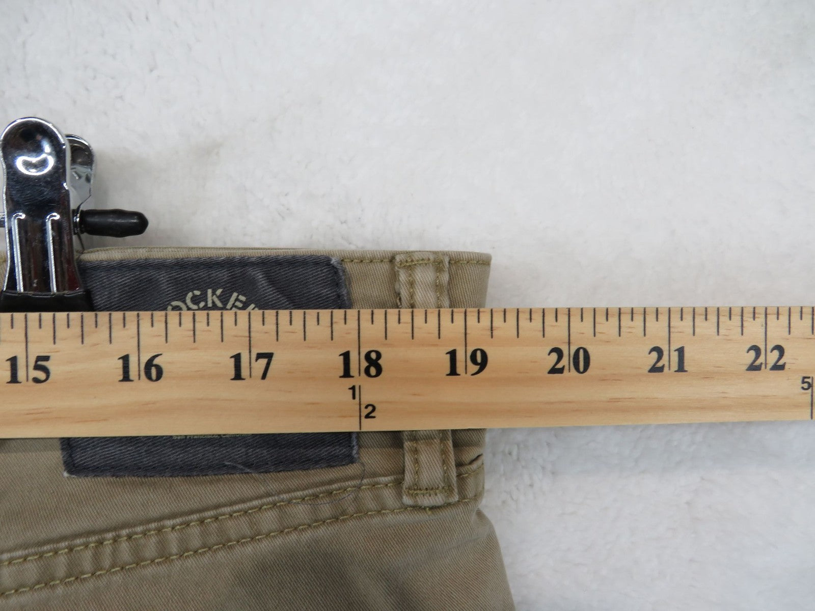 Dockers Pants Mens 38x30 Straight Khaki JeanCut Chino Casual Flat Front