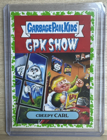 2018 Topps Garbage Pail Kids - Creepy Carl - Green