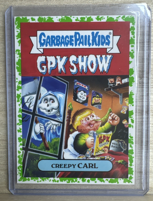 2018 Topps Garbage Pail Kids - Creepy Carl - Green