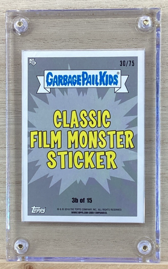 2018 Topps Garbage Pail Kids - Gassy Gaston - Red 30/75