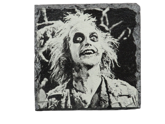 Laser Engraved Slate Coaster - BG7