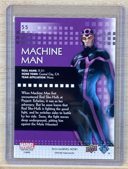 2013 Upper Deck Marvel Now - #55 Machine Man