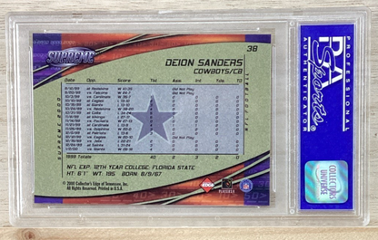 2000 Collector's Edge Supreme - Deion Sanders #38 - PSA 9 Mint