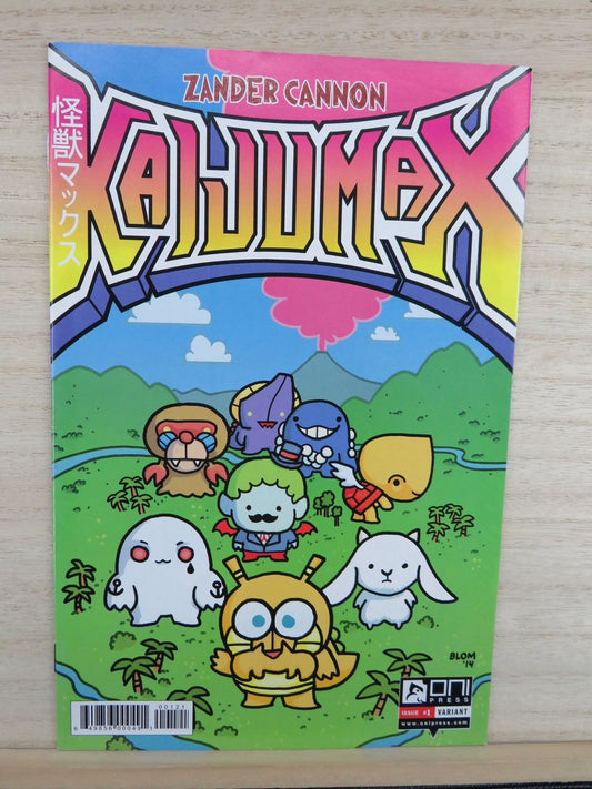 Kaijumax #1 Variant - Oni Press Comic by Zander Cannon