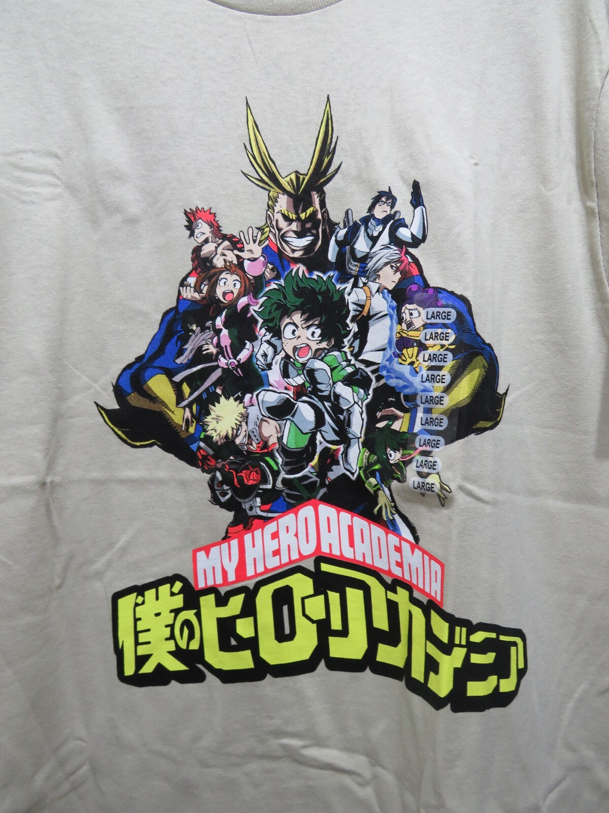 MY HERO ACADEMIA T Shirt - Size Large