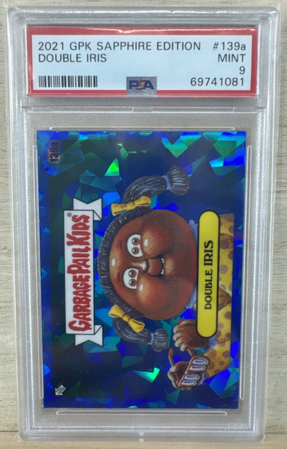 2021 Garbage Pail Kids Sapphire Edition - Double Iris #139a - PSA 9