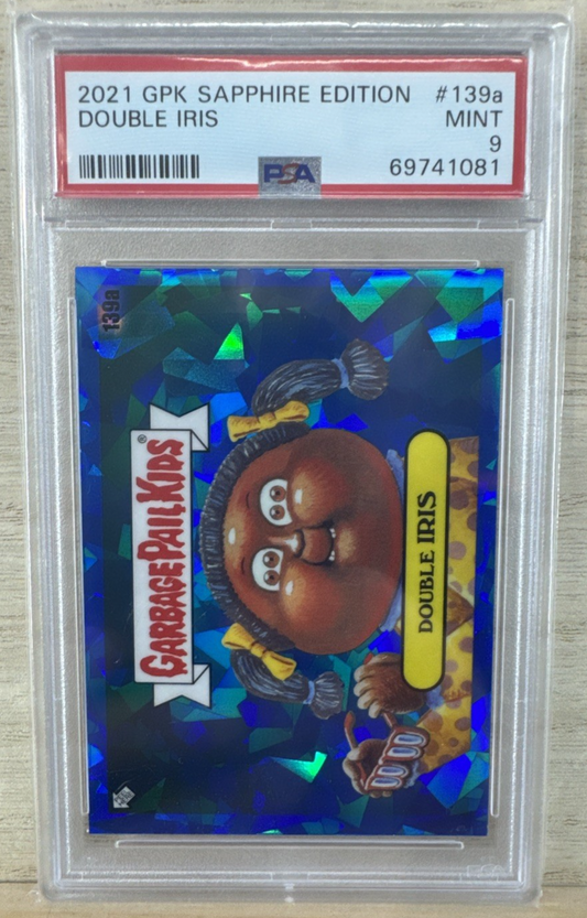 2021 Garbage Pail Kids Sapphire Edition - Double Iris #139a - PSA 9