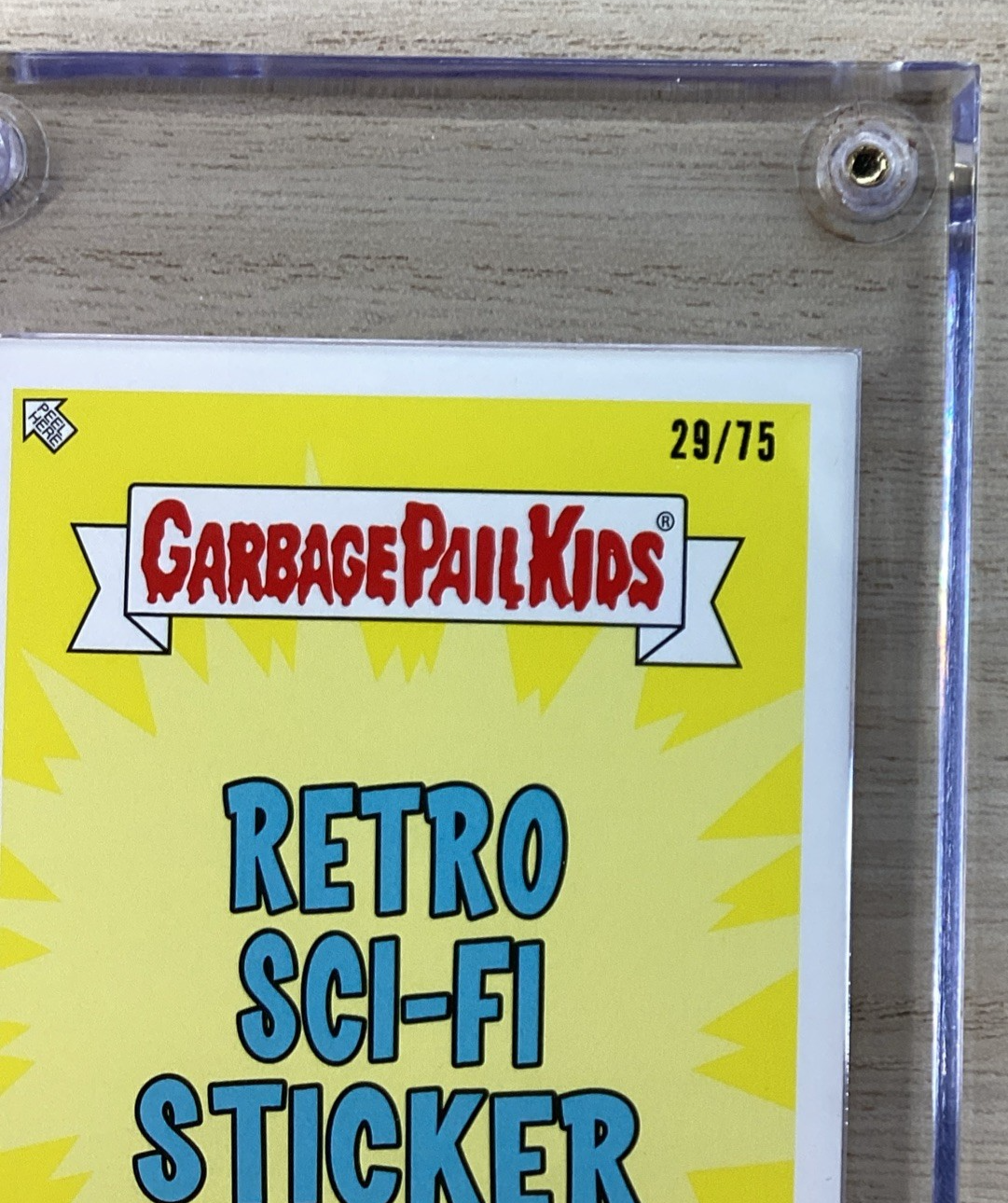 2018 Topps Garbage Pail Kids - Three Hedley - Red 29/75