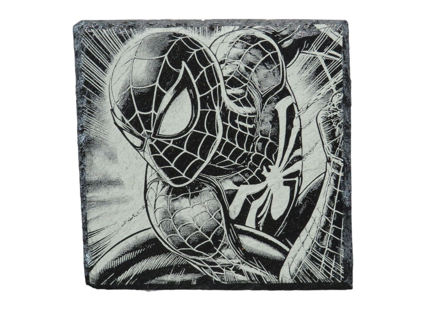 Laser Engraved Slate Coaster - MV12