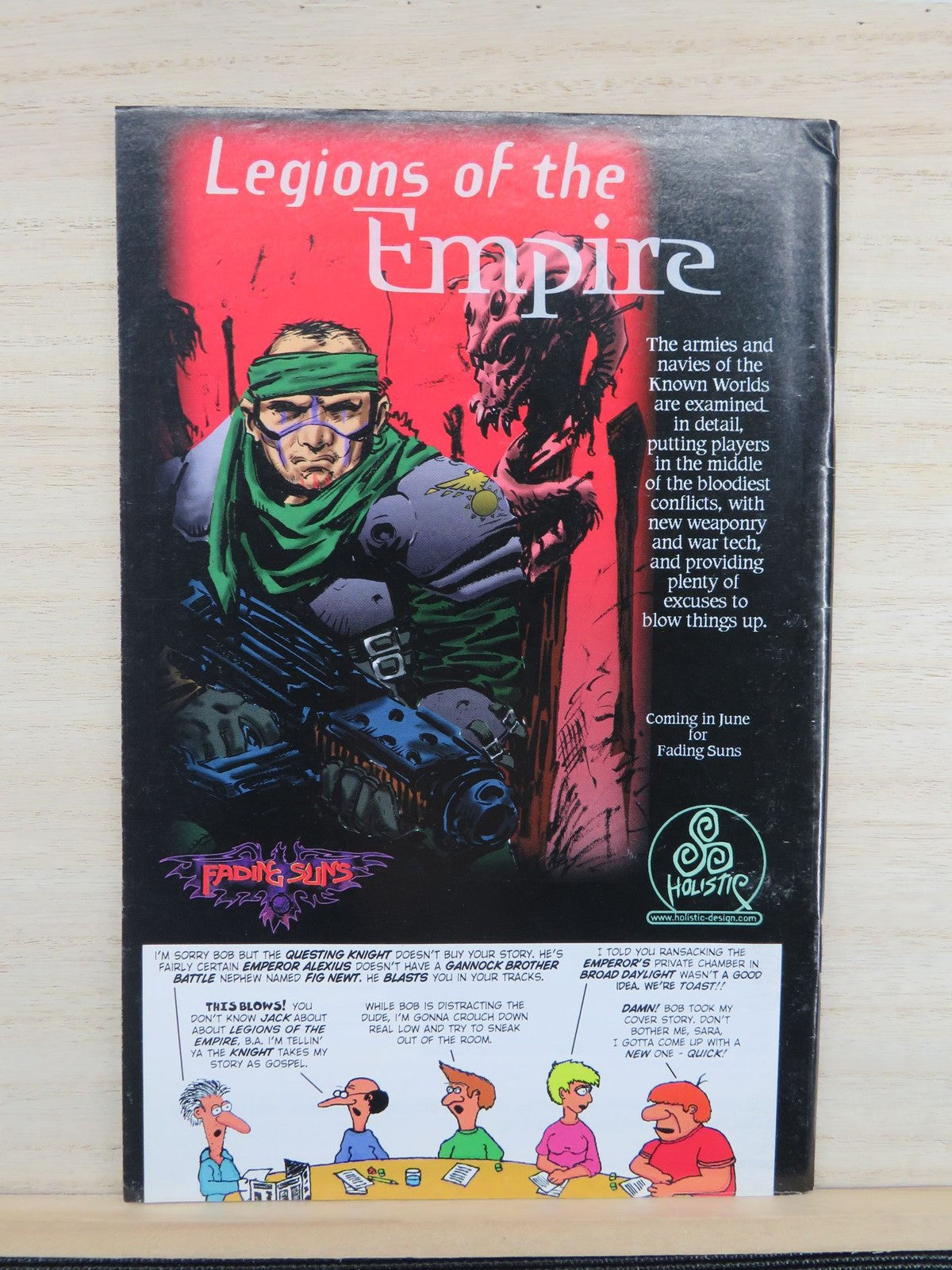 Knights of the Dinner Table #31 Dont Fear the Reaper - Kenzer & Company Comic