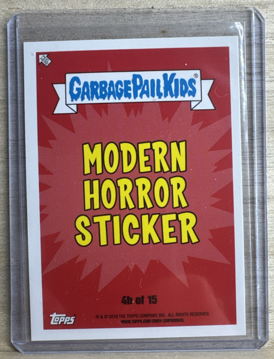 2018 Topps Garbage Pail Kids - Plan Chet - Yellow