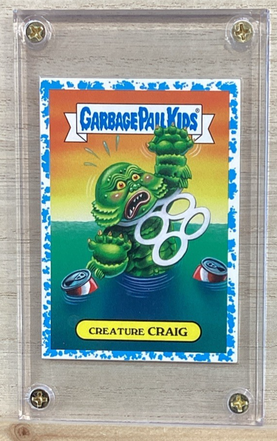 2018 Topps Garbage Pail Kids - Creature Craig - BLUE 26/99