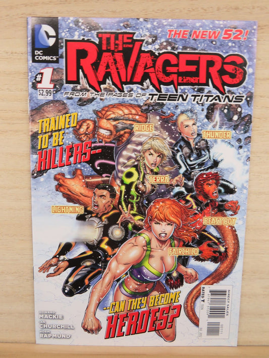 The Ravagers #1 Jul 2012 The New 52! - DC Comics