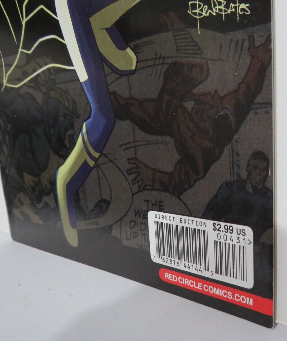 New Crusaders Rise of the Heroes #4 - Red Circle Comics - Jackpot Hero Variant