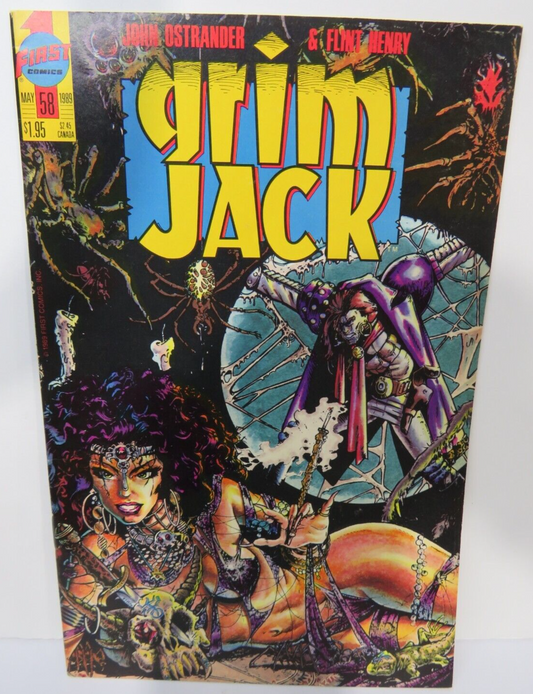 Grim Jack #58 Comic 1989 First Comics