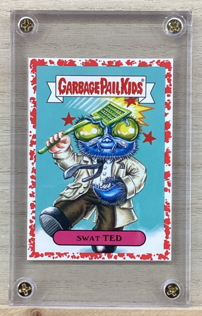 2018 Topps Garbage Pail Kids - Swat Ted - Red 22/75