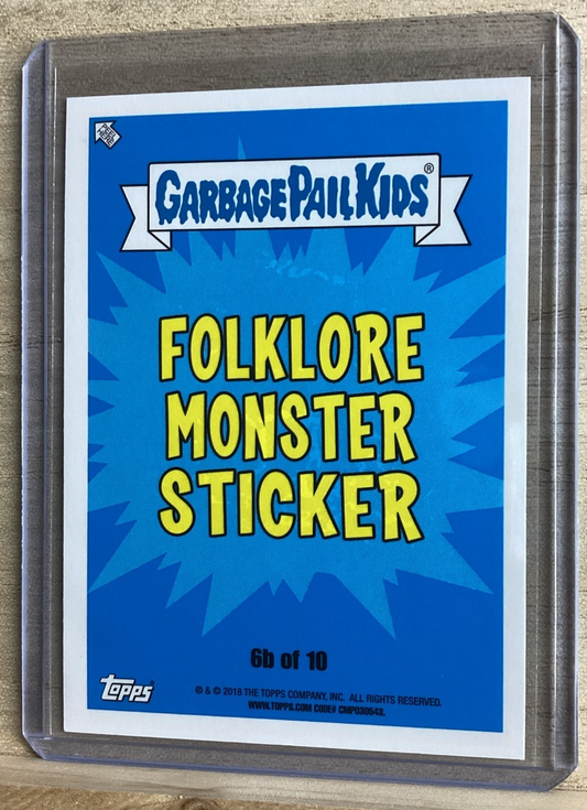 2018 Garbage Pail Kids - Woolly Woody - Purple