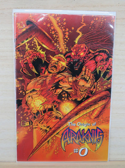 The Origin of Araknis #0 - Mystic Comics - 1996