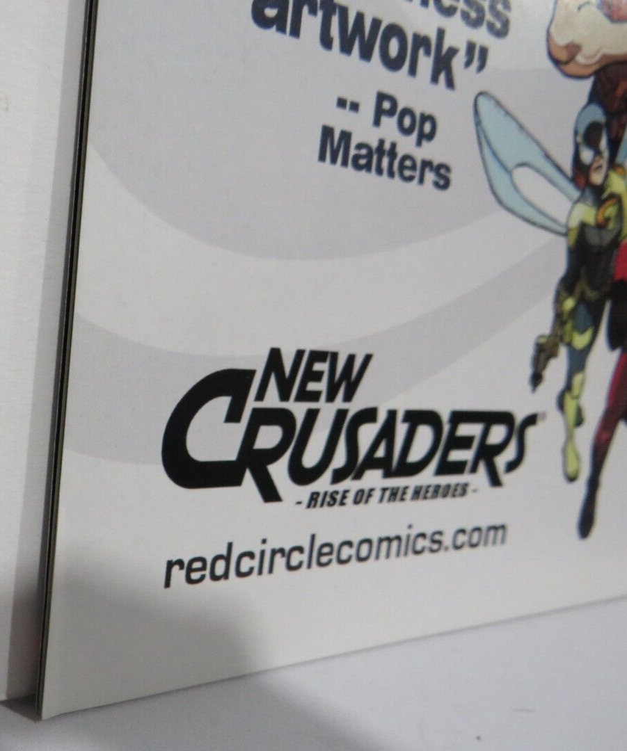 New Crusaders Rise of the Heroes #4 - Red Circle Comics - Jackpot Hero Variant