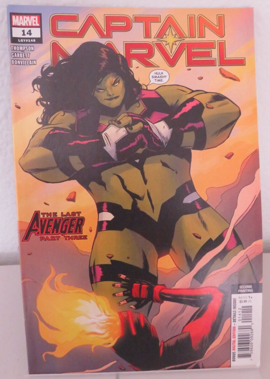 Captain Marvel #14 2nd Printing