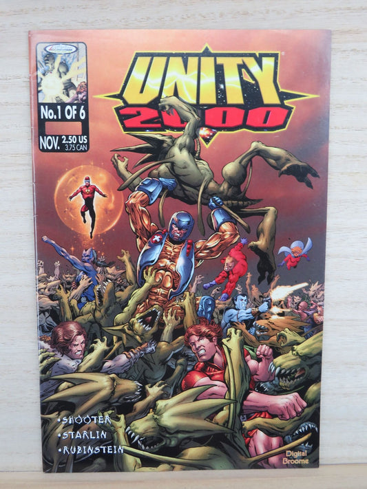 Unity 2000 #1 of 6 Nov 2000 - Acclaim Comics