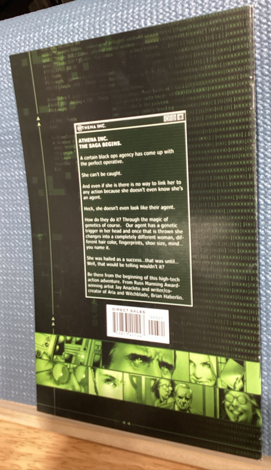 Athena Inc. The Manhunter Project #3 - Image Comics - 2002