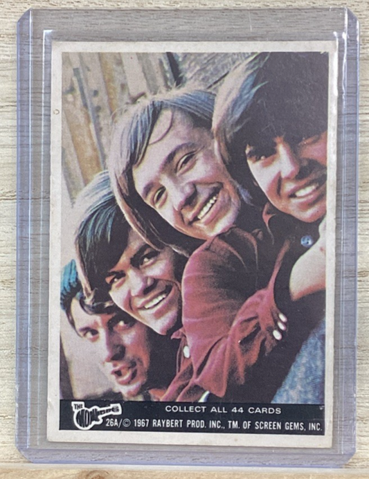 1967 The Monkeys Trading Card 26A