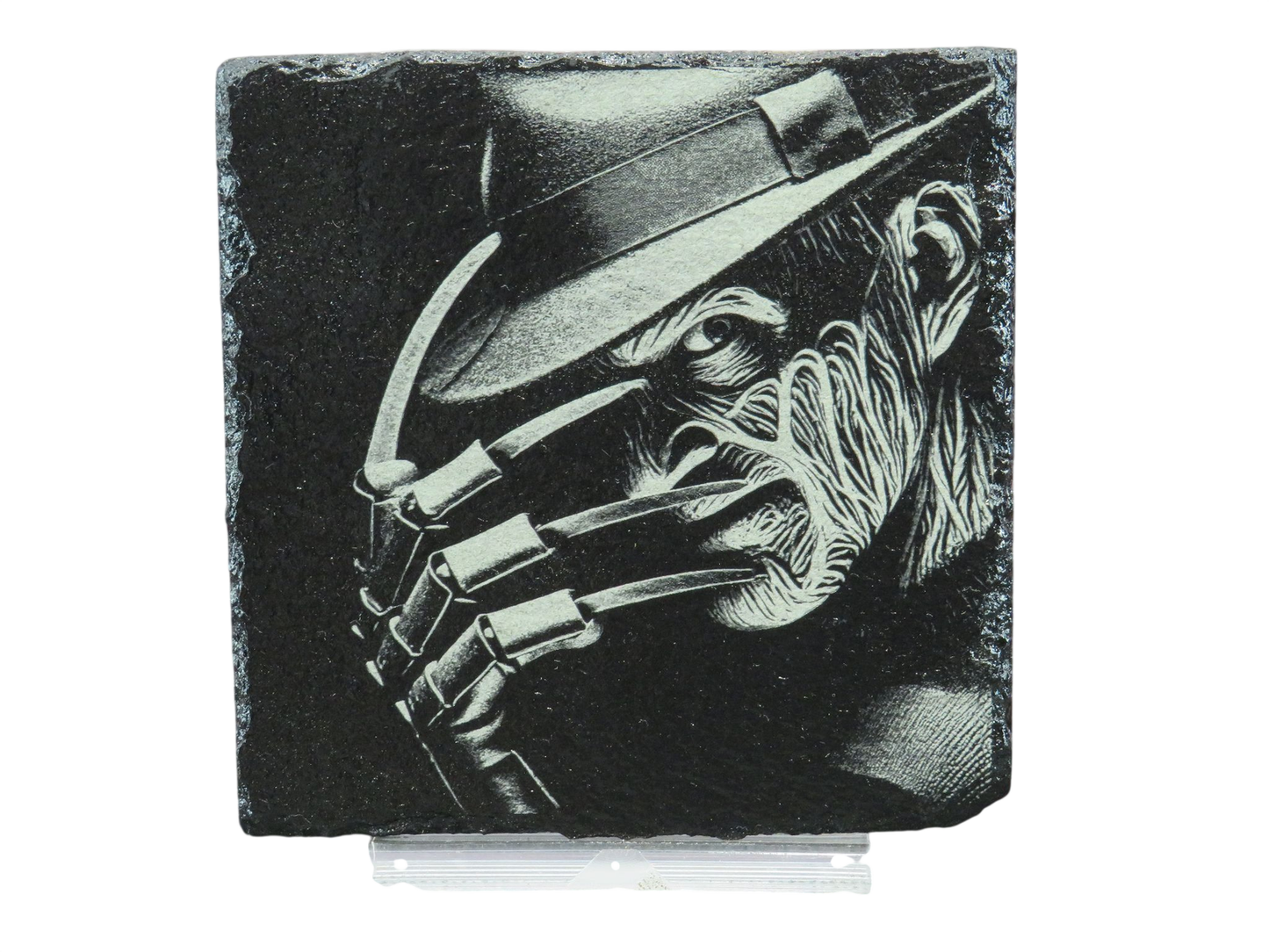 Laser Engraved Slate Coaster - FR1