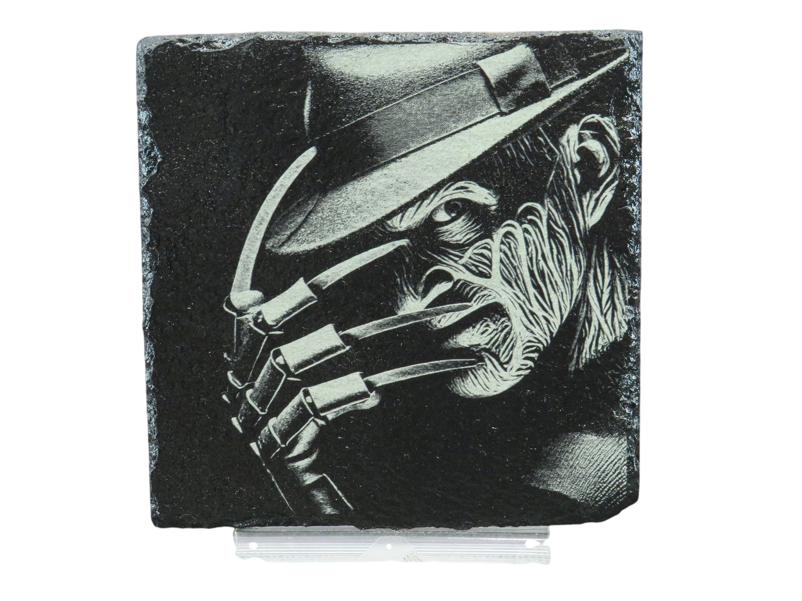 Laser Engraved Slate Coaster - FR1