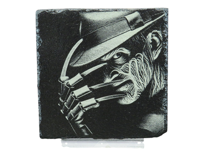 Laser Engraved Slate Coaster - FR1