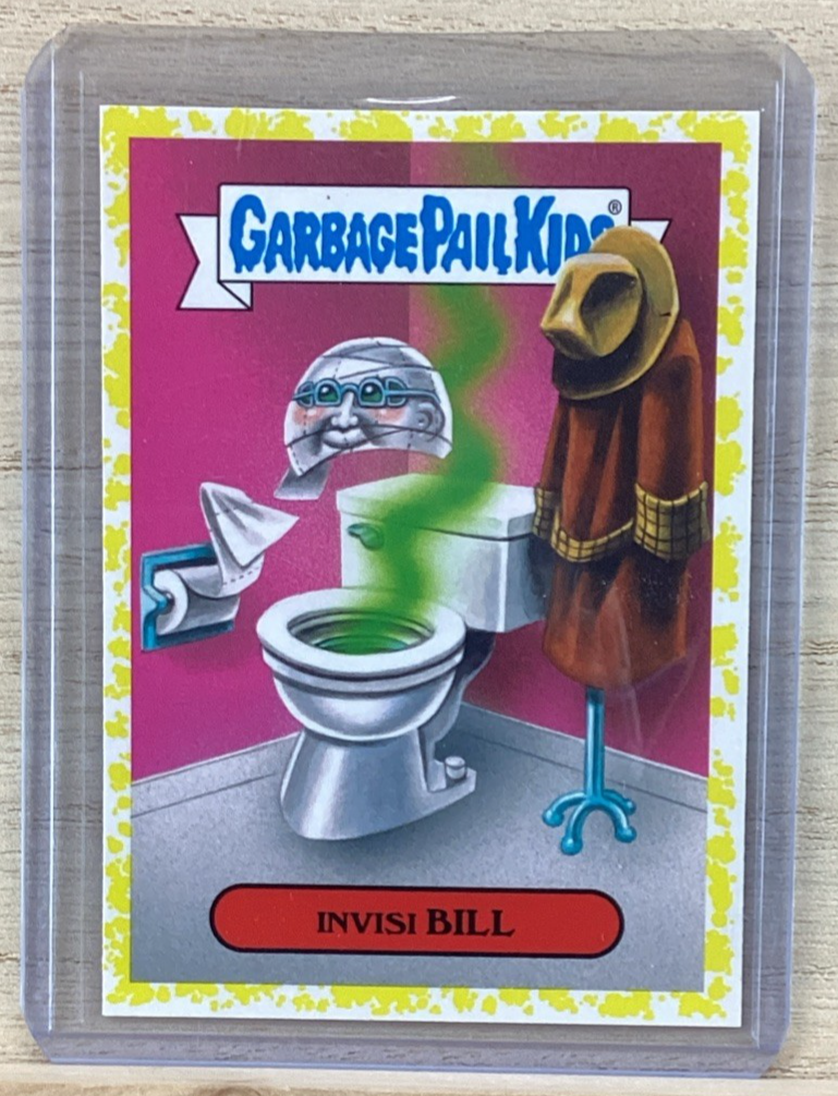 2018 Topps Garbage Pail Kids - Invisi Bill - Yellow