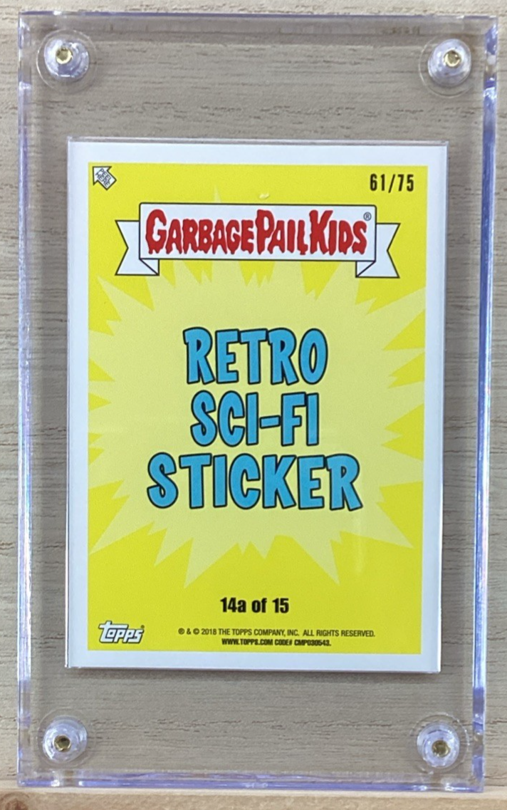 2018 Topps Garbage Pail Kids - Todd Zilla - Red 61/75