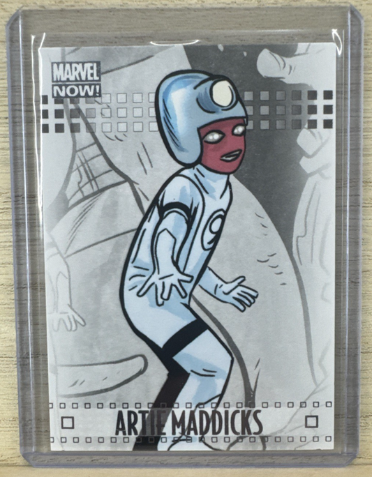 2013 Upper Deck Marvel Now SILVER - #7 Artie Maddicks