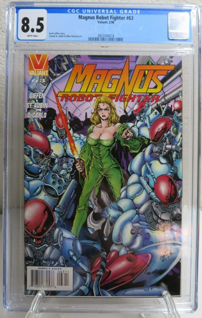 Magnus Robot Fighter #63 CGC 8.5 
