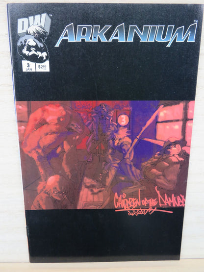 Arkanium #3 Jan - Dreamwave Productions Comic - 2003