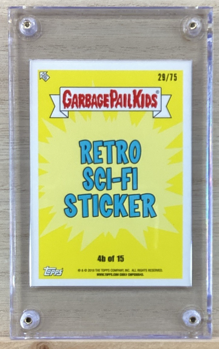 2018 Topps Garbage Pail Kids - Three Hedley - Red 29/75