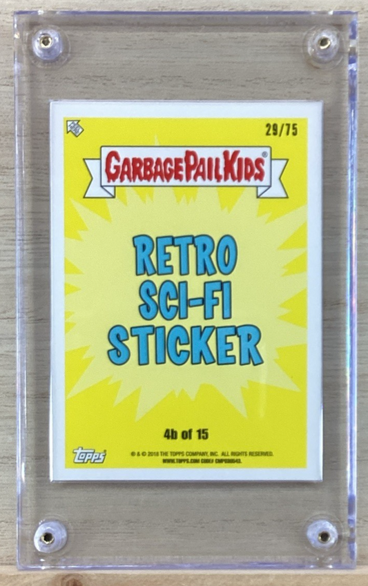 2018 Topps Garbage Pail Kids - Three Hedley - Red 29/75