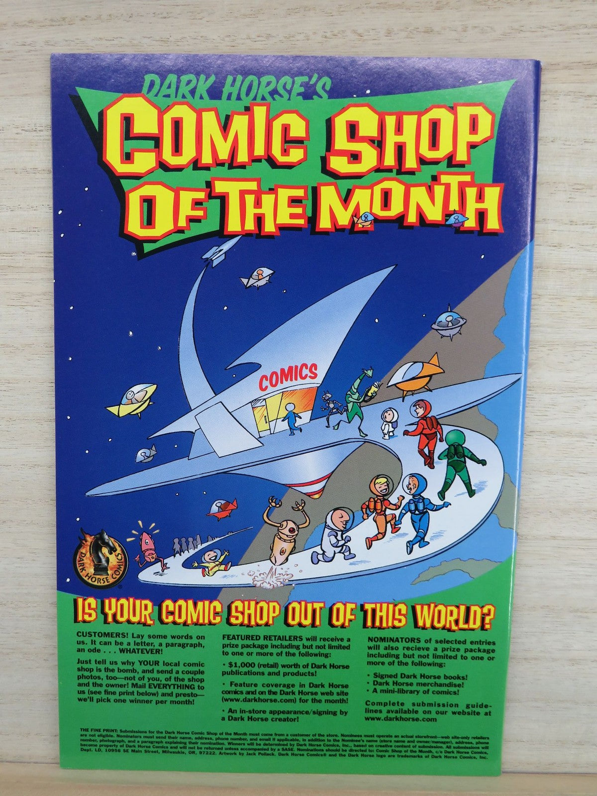 Out For Blood #4 of 4 - Dark Horse Comic - 1999