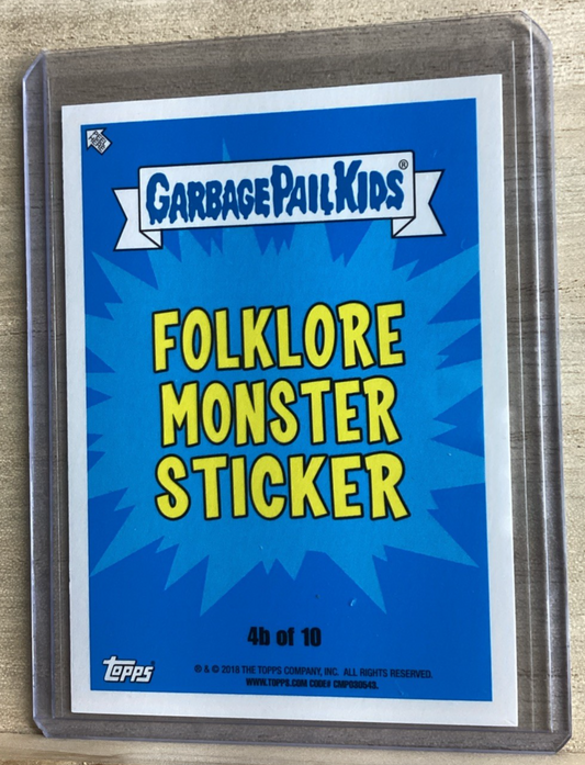 2018 Garbage Pail Kids - Gianna Squid - Green